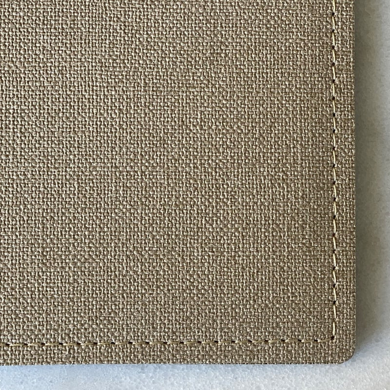 Muster Softcover DIN A5 Leder/Jute-Look - Craft On Table